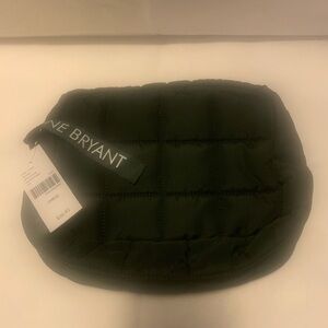 NWT Lane Bryant Black Quilted Bag